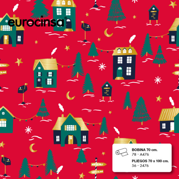 2476-PAPEL FANTASIA NAVIDAD