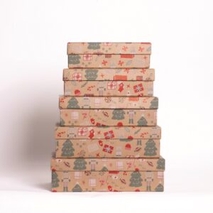 915412-SET 5 CAJAS NAVIDAD 3412