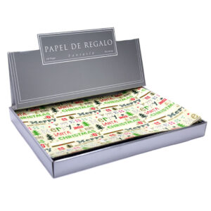 450003-Caja 100 PLIEGOS SURTIDO NAVIDAD 70x100cm.