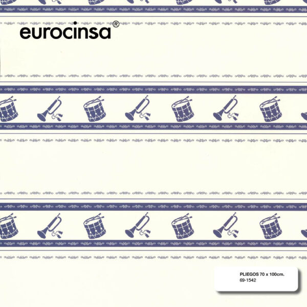 691542-PAPEL KRAFT VERJURADO 68x99cm.