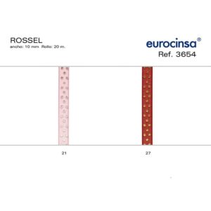 3654-Rollo CINTA ROSSEL Ancho 10mm. 20m.