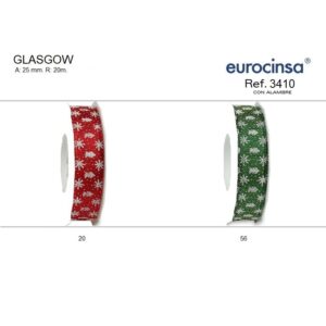 3410-Rollo CINTA GLASGOW A-25 mm. 20m.