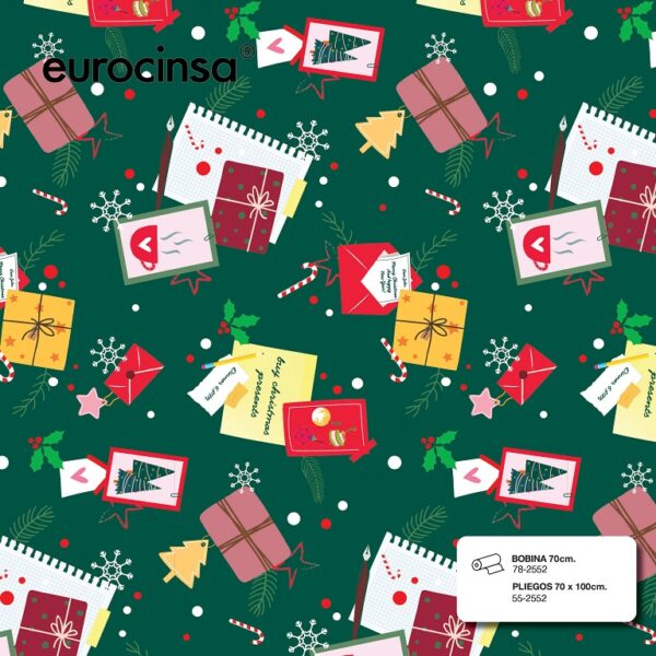 2552-PAPEL FANTASIA NAVIDAD