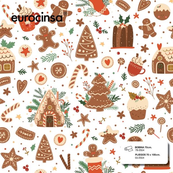 2554-PAPEL FANTASIA NAVIDAD