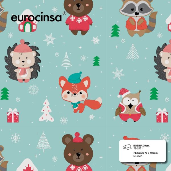 2561-PAPEL FANTASIA NAVIDAD