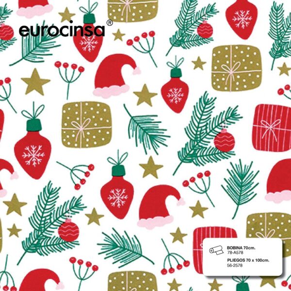 2578-PAPEL FANTASIA NAVIDAD